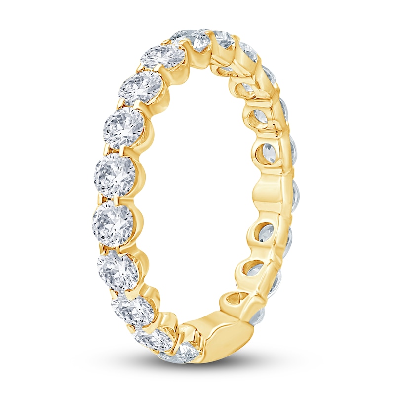 Main Image 2 of Diamond Eternity Band 2 ct tw Round 14K Yellow Gold