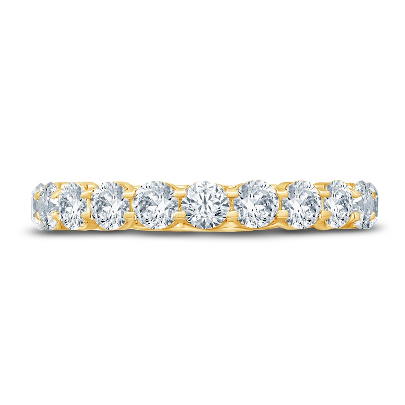 Main Image 3 of Diamond Eternity Band 2 ct tw Round 14K Yellow Gold