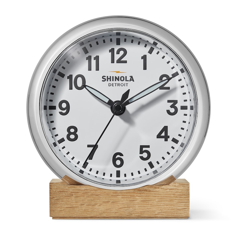Shinola Runwell Desk Clock S2620126128