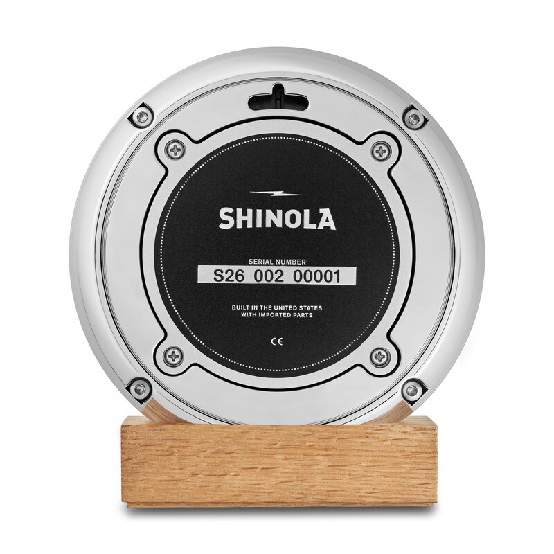 Shinola Runwell Desk Clock S2620126128