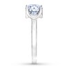 Thumbnail Image 2 of THE LEO First Light Diamond Solitaire Ring 2 ct 14K White Gold (I1/I)
