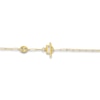 Thumbnail Image 2 of Paperclip & Mariner Link Toggle Chain Necklace 14K Yellow Gold
