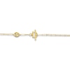 Thumbnail Image 3 of Paperclip & Mariner Link Toggle Chain Necklace 14K Yellow Gold