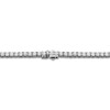 Thumbnail Image 2 of Diamond Tennis Necklace 7 ct tw Round 18K White Gold 16"