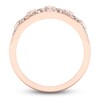 Thumbnail Image 4 of Diamond Wedding Band 1/8 ct tw Round 14K Rose Gold
