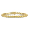 Thumbnail Image 1 of Natural Yellow Sapphire Tennis Bracelet 14K Yellow Gold 7"