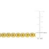 Thumbnail Image 2 of Natural Yellow Sapphire Tennis Bracelet 14K Yellow Gold 7"