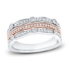 Thumbnail Image 1 of Diamond Multi Row Ring 3/8 ct tw Round 14K Two-Tone Gold