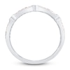 Thumbnail Image 4 of Diamond Multi Row Ring 3/8 ct tw Round 14K Two-Tone Gold