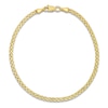 Thumbnail Image 1 of Hollow Bismark Chain Bracelet 14K Yellow Gold 7.25" 2.45mm