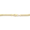 Thumbnail Image 2 of Hollow Bismark Chain Bracelet 14K Yellow Gold 7.25" 3.5mm