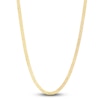 Thumbnail Image 1 of Hollow Bismark Chain Necklace 14K Yellow Gold 18" 3.5mm