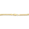 Thumbnail Image 3 of Hollow Bismark Chain Necklace 14K Yellow Gold 18" 3.5mm