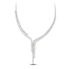 Thumbnail Image 1 of Yoko London Akoya Cultured Pearl Y Necklace 4 ct tw Diamonds 18K White Gold 17"