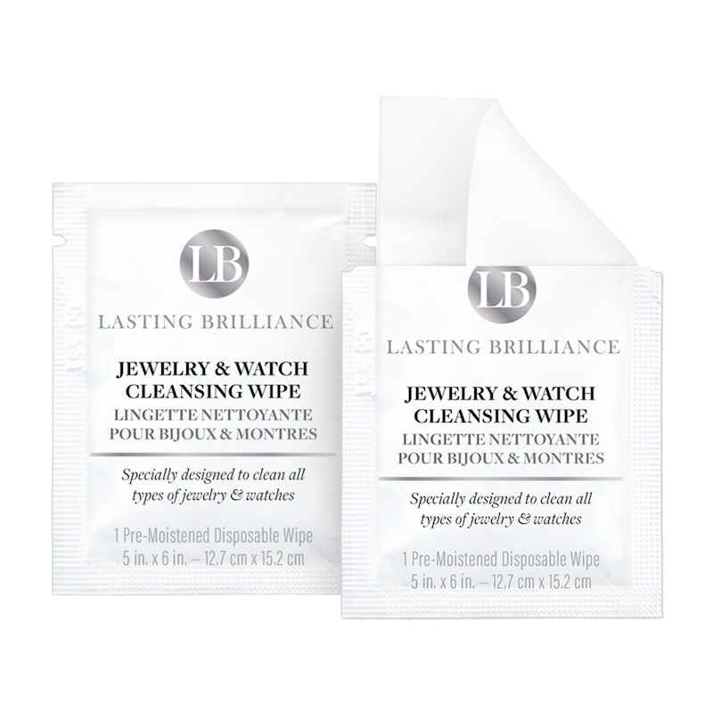 Lasting Brilliance Jewelry and Watch Cleansing Wipes – 10 Pack