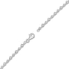 Thumbnail Image 3 of Diamond Bezel Tennis Necklace 3 ct tw 14K White Gold