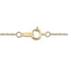 Thumbnail Image 4 of Diamond Initial M Pendant Necklace 1/15 ct tw 14K Yellow Gold