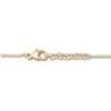 Thumbnail Image 3 of Children's Freshwater Cultured Pearl & Diamond Accent Cross Bracelet 14K Yellow Gold 6"
