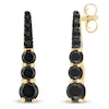 Thumbnail Image 2 of Pnina Tornai Black Diamond Earrings 3/4 ct tw 14K Yellow Gold