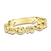 Thumbnail Image 1 of Kirk Kara Lace Milgrain Wedding Band 18K Yellow Gold