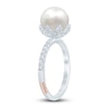 Thumbnail Image 2 of Pnina Tornai South Sea Cultured Pearl & Diamond Engagement Ring 1/2 ct tw 14K White Gold