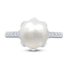 Thumbnail Image 2 of Pnina Tornai South Sea Cultured Pearl & Diamond Engagement Ring 1/2 ct tw 14K White Gold