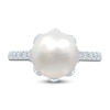 Thumbnail Image 3 of Pnina Tornai South Sea Cultured Pearl & Diamond Engagement Ring 1/2 ct tw 14K White Gold