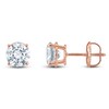 Thumbnail Image 1 of Round-Cut Diamond Solitaire Stud Earrings 1-3/8 ct tw 14K Rose Gold (I/I2)