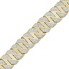 Thumbnail Image 3 of Men's Diamond Bracelet 2 ct tw 10K Yellow Gold 8.25"