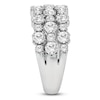 Thumbnail Image 1 of Diamond Three-Row Fashion Ring 2 ct tw 14K White Gold