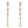 Thumbnail Image 1 of Crivelli Multi-Diamond Graduated Drop Earrings 3/4 ct tw 18K Yellow Gold