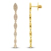 Thumbnail Image 3 of Crivelli Multi-Diamond Graduated Drop Earrings 3/4 ct tw 18K Yellow Gold
