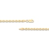 Thumbnail Image 2 of Solid Silk Rope Chain 3mm 14K Yellow Gold 18"