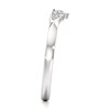 Thumbnail Image 3 of J'Lure Lab-Grown Diamond Scalloped Wedding Band 1/6 ct tw 18K White Gold