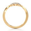 Thumbnail Image 2 of J'Lure Lab-Grown Diamond Scalloped Wedding Band 1/6 ct tw 18K Yellow Gold