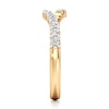 Thumbnail Image 3 of J'Lure Lab-Grown Diamond Contour Wedding Band 3/8 ct tw 18K Yellow Gold