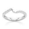 Thumbnail Image 1 of J'Lure Lab-Grown Diamond Contour Wedding Band 1/3 ct tw 18K White Gold