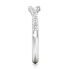 Thumbnail Image 3 of J'Lure Lab-Grown Diamond Contour Wedding Band 1/3 ct tw 18K White Gold