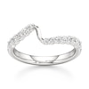 Thumbnail Image 1 of J'Lure Lab-Grown Diamond Contour Wedding Band 3/8 ct tw 18K White Gold