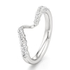 Thumbnail Image 4 of J'Lure Lab-Grown Diamond Contour Wedding Band 3/8 ct tw 18K White Gold