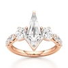 Thumbnail Image 1 of J'Lure Kite Step-Cut Lab-Grown Diamond Engagement Ring 3-1/2 ct tw 18K Rose Gold