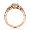 Thumbnail Image 2 of J'Lure Kite Step-Cut Lab-Grown Diamond Engagement Ring 3-1/2 ct tw 18K Rose Gold