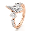 Thumbnail Image 4 of J'Lure Kite Step-Cut Lab-Grown Diamond Engagement Ring 3-1/2 ct tw 18K Rose Gold