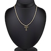 Thumbnail Image 3 of Pnina Tornai Black Diamond Cross Necklace 5/8 ct tw 14K Yellow Gold 18"