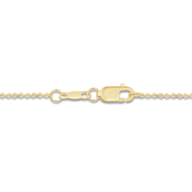 Main Image 5 of Pnina Tornai Black Diamond Cross Necklace 5/8 ct tw 14K Yellow Gold 18"