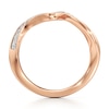 Thumbnail Image 2 of J'Lure Lab-Grown Diamond Contour Wedding Band 1/6 ct tw 18K Rose Gold