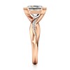 Thumbnail Image 3 of J'Lure Radiant Brilliant-Cut Lab-Grown Diamond Bypass Engagement Ring 3-1/4 ct tw 18K Rose Gold