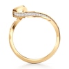 Thumbnail Image 2 of J'Lure Lab-Grown Diamond Contour Wedding Band 1/6 ct tw 18K Yellow Gold