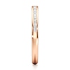 Thumbnail Image 3 of J'Lure Baguette-Cut Lab-Grown Diamond Contour Wedding Band 3/8 ct tw 18K Rose Gold