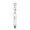 Thumbnail Image 3 of J'Lure Baguette-Cut Lab-Grown Diamond Contour Wedding Band 3/8 ct tw 18K White Gold